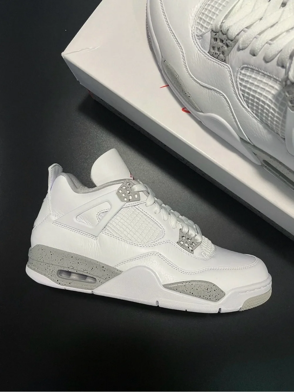Jordan 4 Retro - White Oreo Men’s Sneakers